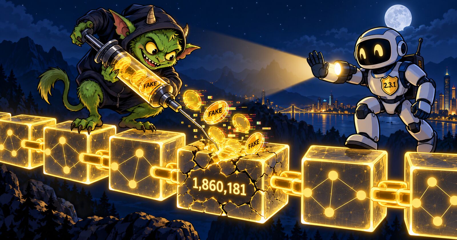 The 21 October Counterfeit Block: What Happened and Where Every Coin Went