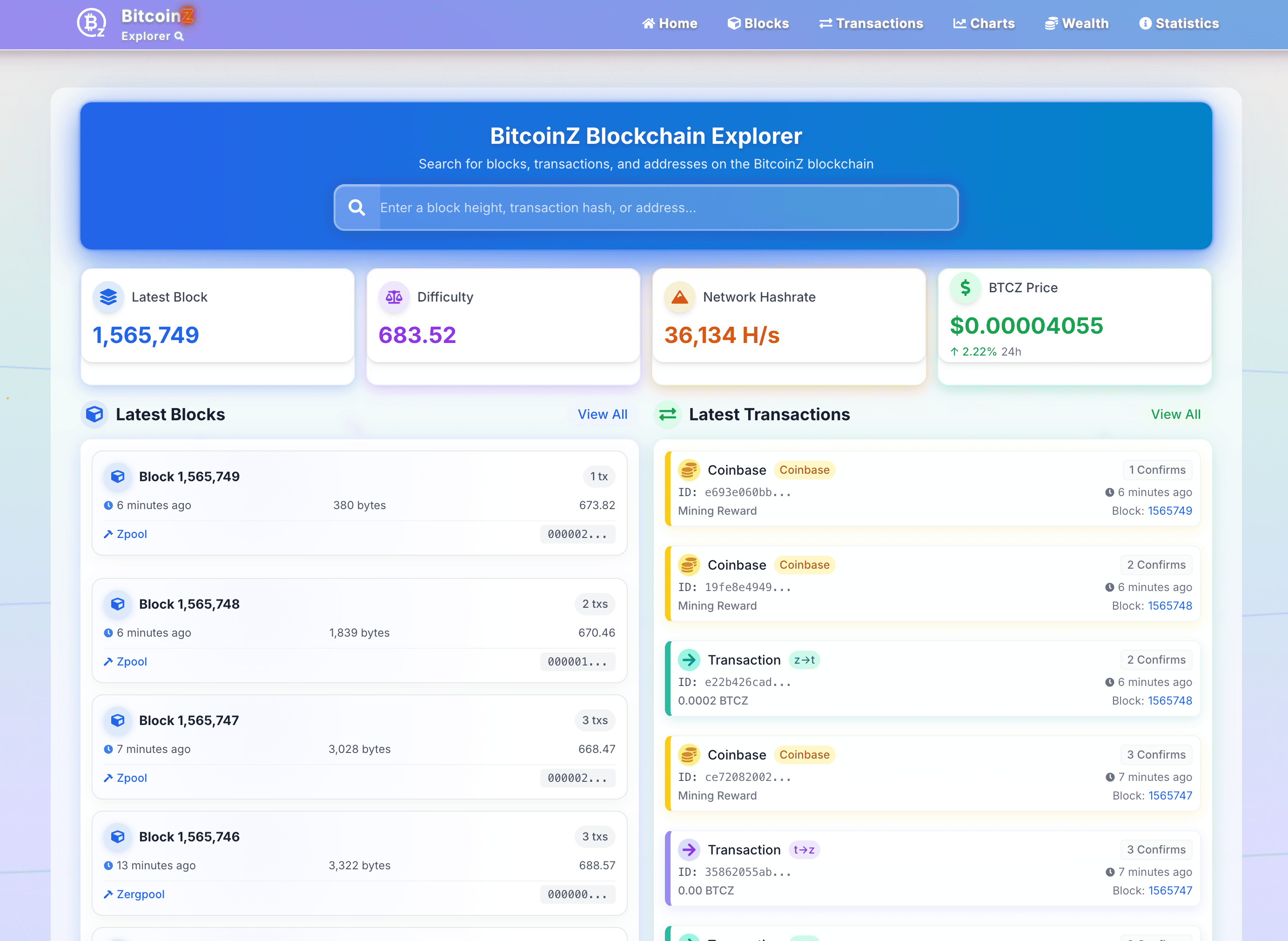 BitcoinZ Development Roadmap